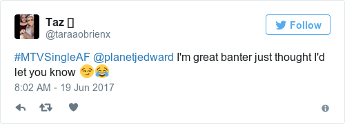 Tweet by @Taz ⭐️