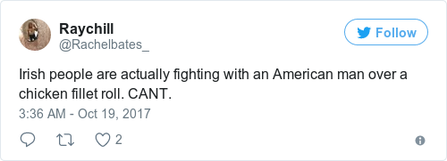 Tweet by @Raychill