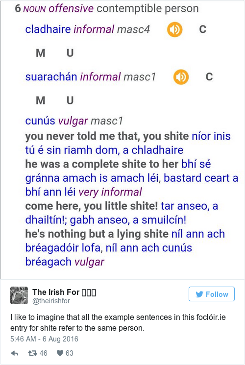 Tweet by @The Irish For 👫💊🎸