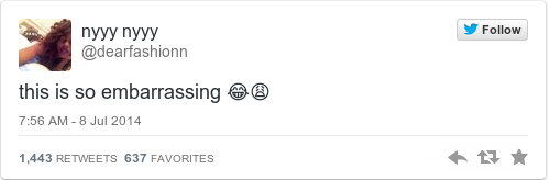 Tweet by @nyyy nyyy