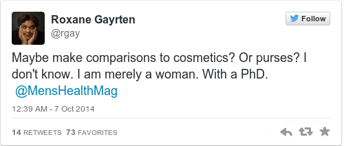 Tweet by @Roxane Gayrten
