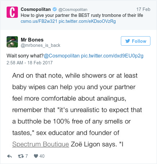 Tweet by @Mr Bones