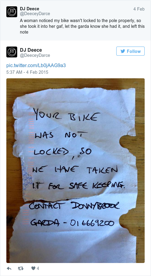 Tweet by @DJ Deece
