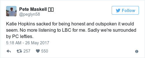 Tweet by @Pete Maskell 🇬🇧