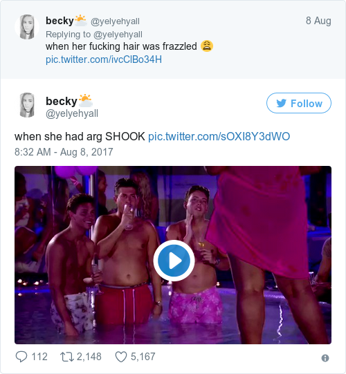Tweet by @becky⛅️