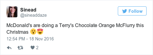 Tweet by @Sinead