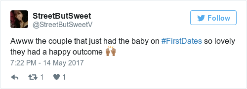 Tweet by @StreetButSweet