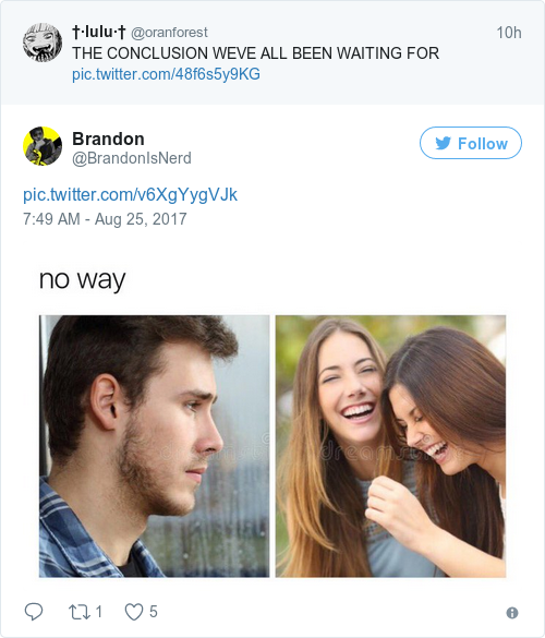 Tweet by @Brandon