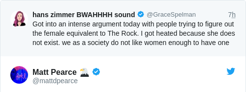 Tweet by @Matt Pearce 🦅