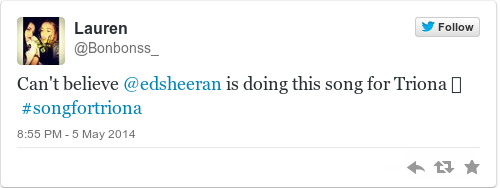 Tweet by @Lauren