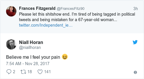 Tweet by @Niall Horan