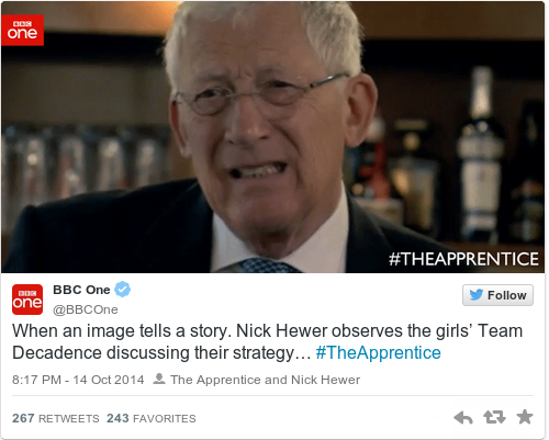 Tweet by @BBC One