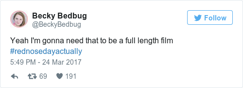 Tweet by @Becky Bedbug