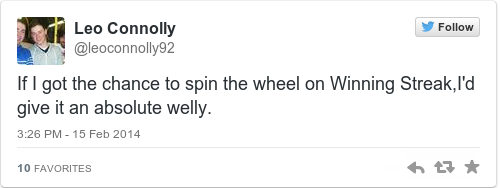 Tweet by @Leo Connolly