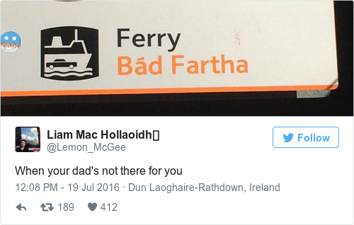 Tweet by @Liam Mac Hollaoidh🎄