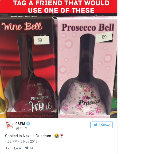 Tweet by @98FM