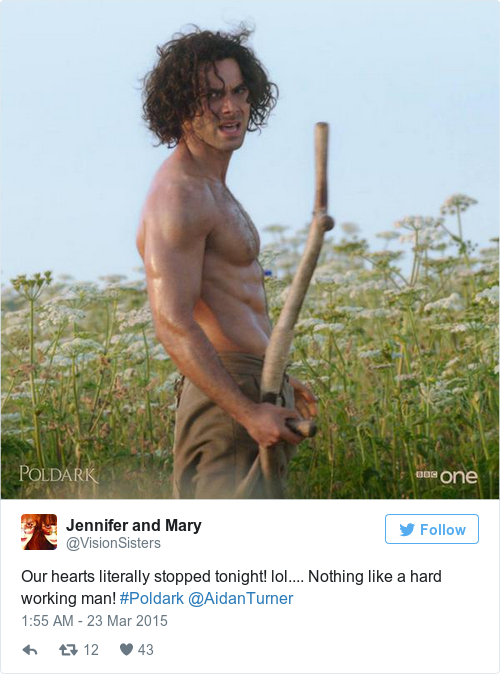 Tweet by @Jennifer and Mary