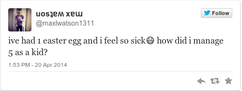 Tweet by @uosʇɐʍ xɐɯ