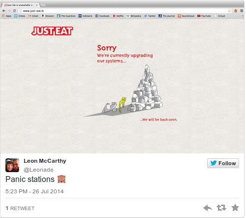 Tweet by @Leon McCarthy