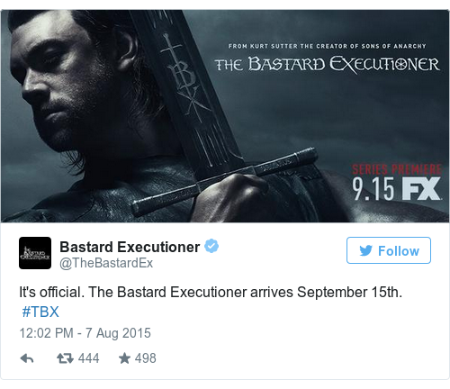 Tweet by @Bastard Executioner