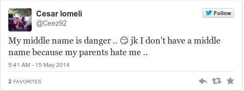 Tweet by @Cesar lomeli