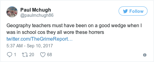 Tweet by @Paul Mchugh