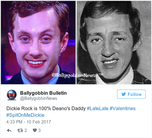 Tweet by @Ballygobbin Bulletin