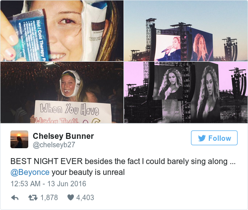 Tweet by @Chelsey Bunner