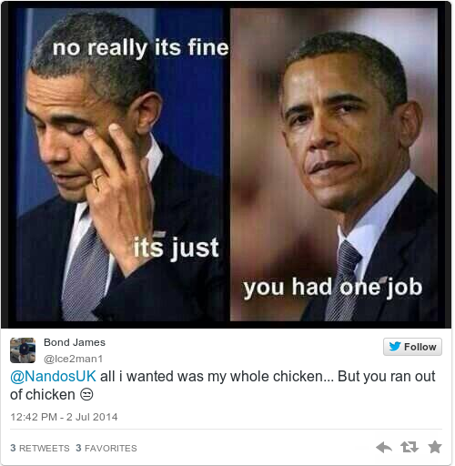 Tweet by @Bond James