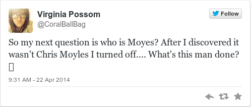 Tweet by @Virginia Possom