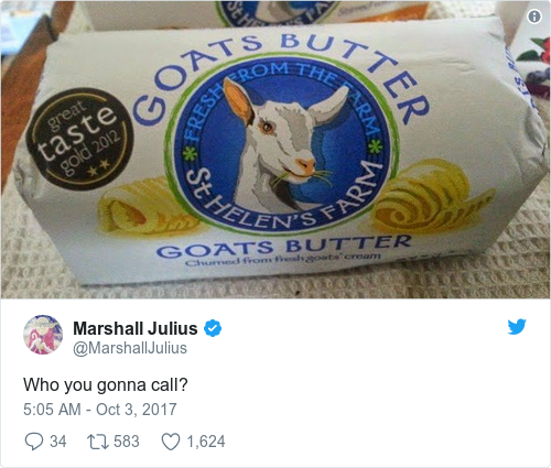 Tweet by @Marshall Julius