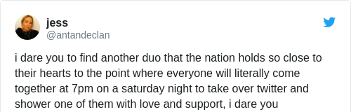 Tweet by @jess
