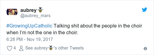 Tweet by @aubrey🐝