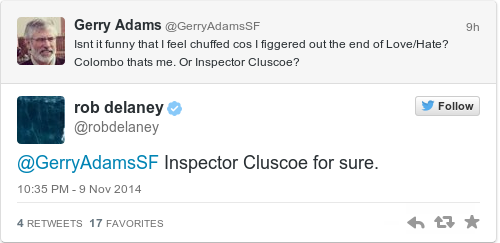 Tweet by @rob delaney