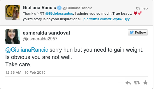 Tweet by @esmeralda sandoval