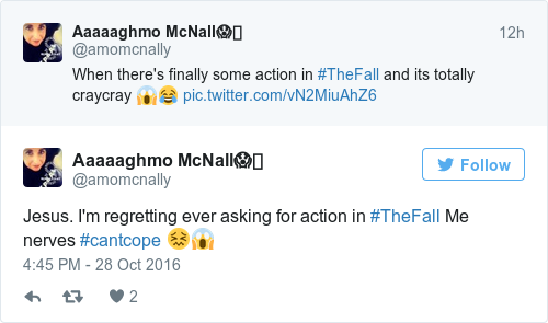 Tweet by @Aaaaaghmo McNall😱🎃