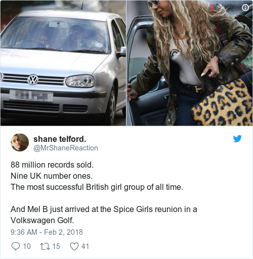 Tweet by @shane telford.