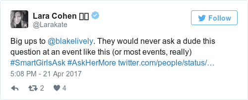 Tweet by @Lara Cohen 💅🏼