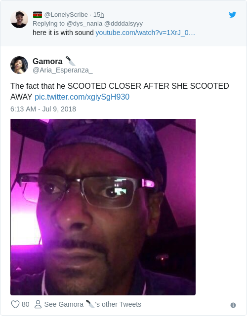 Tweet by @Gamora 🔪