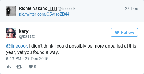 Tweet by @kary