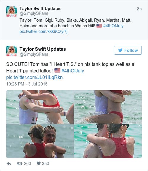 Tweet by @Taylor Swift Updates