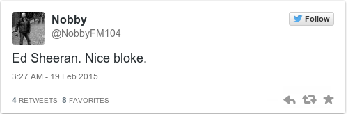 Tweet by @Nobby