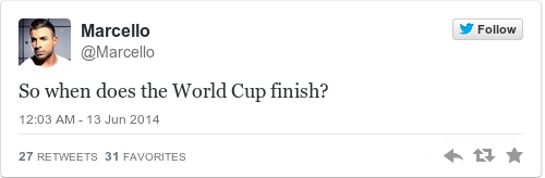 Tweet by @Marcello