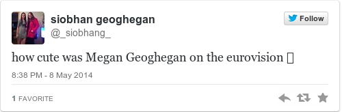 Tweet by @siobhan geoghegan