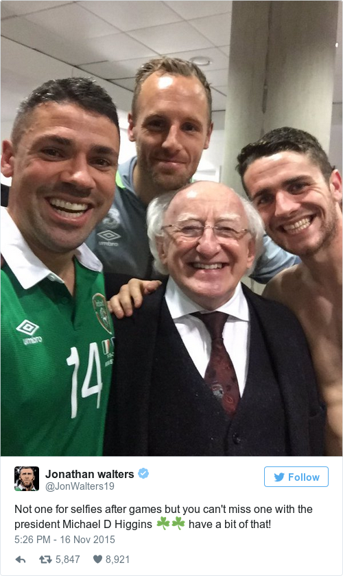 Tweet by @Jonathan walters
