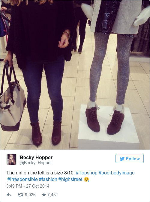 Tweet by @Becky Hopper