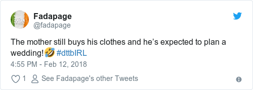 Tweet by @Fadapage