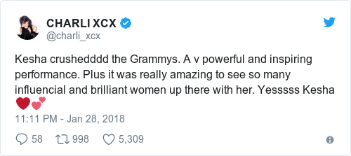 Tweet by @CHARLI XCX
