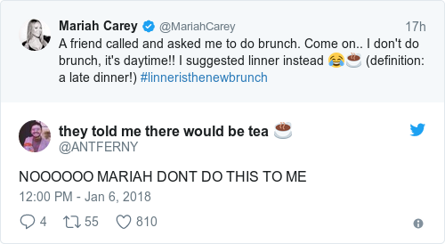 Tweet by @they told me there would be tea ☕️