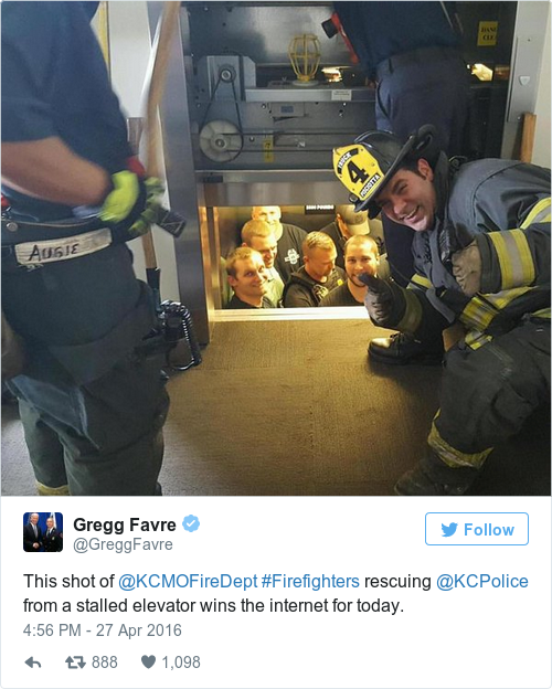 Tweet by @Gregg Favre